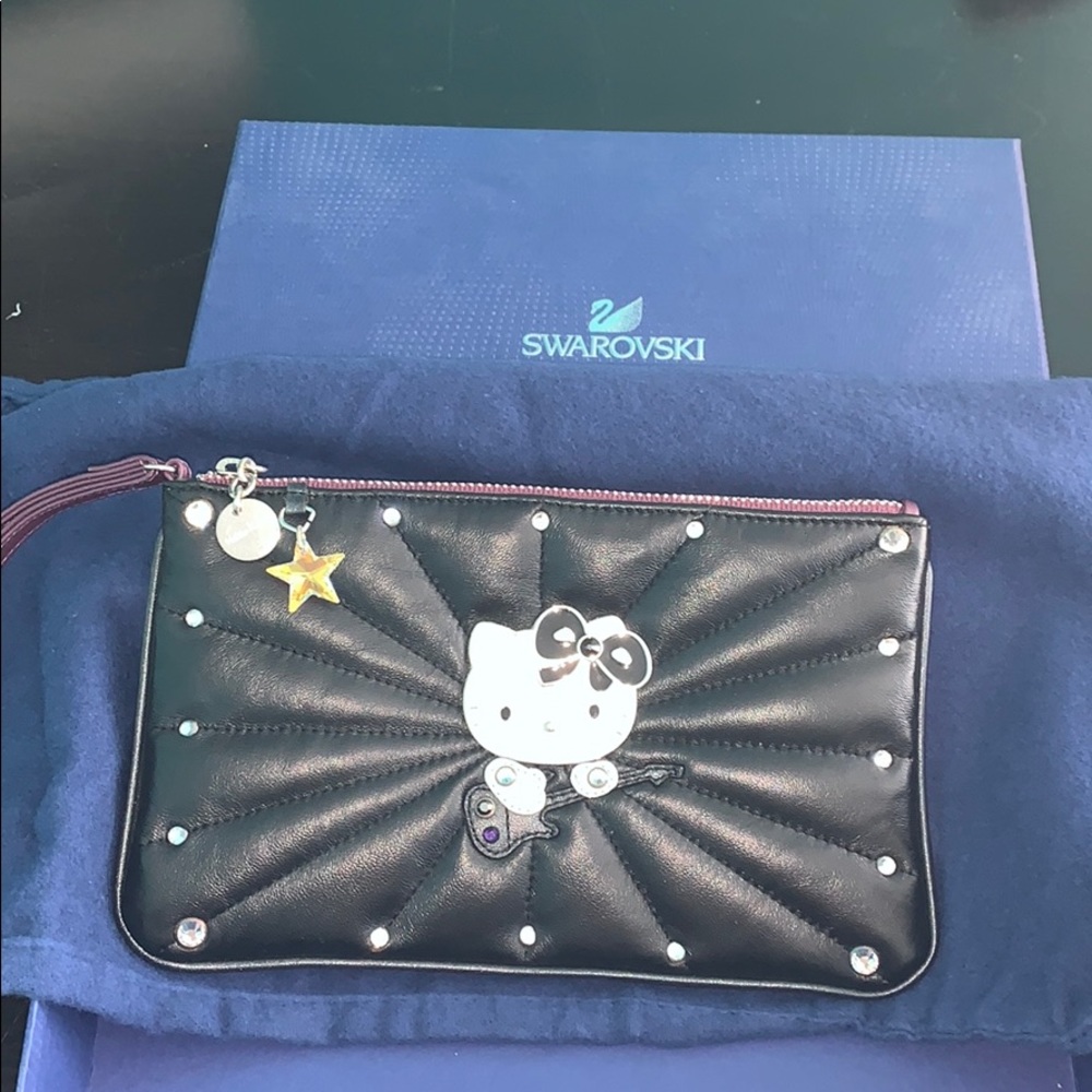 Limited edition Swarovski x Hello Kitty wristlet